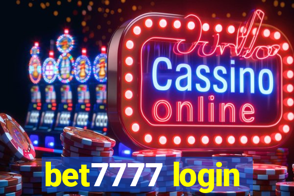 bet7777 login